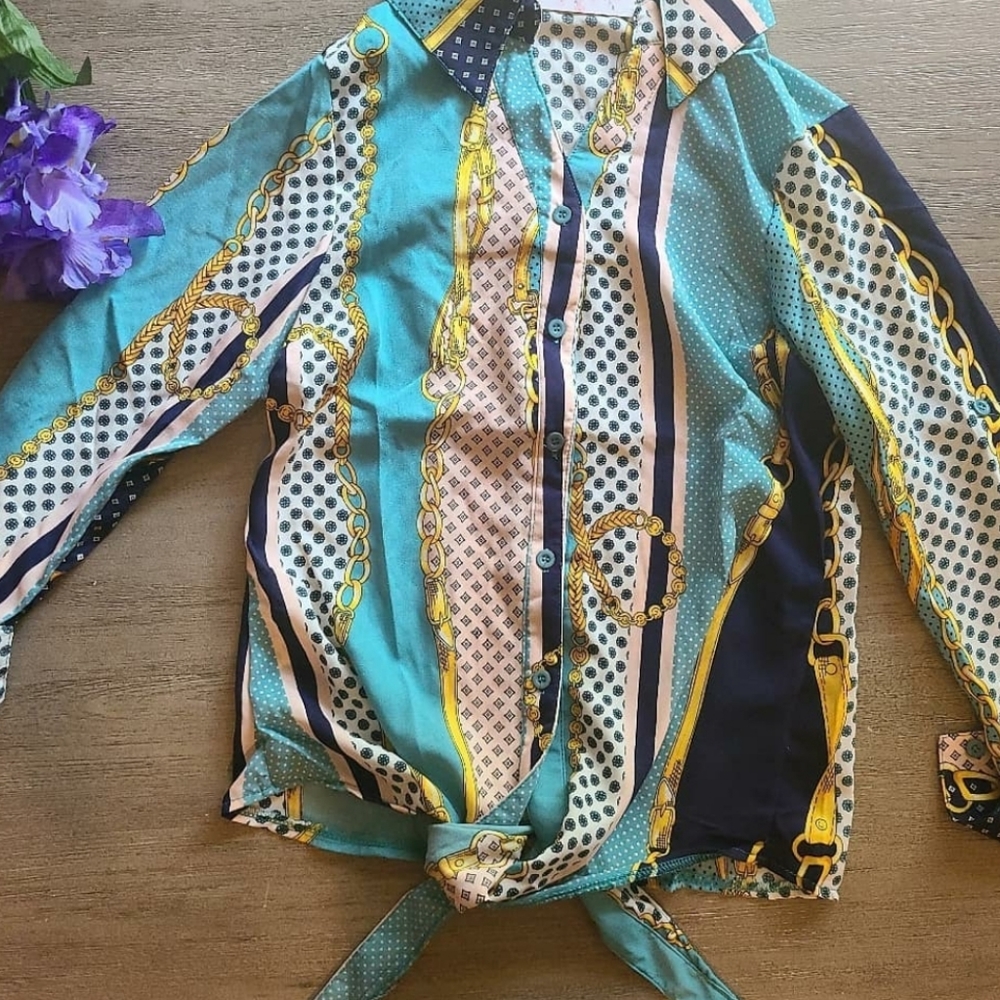 Buchona long sleeve blouse